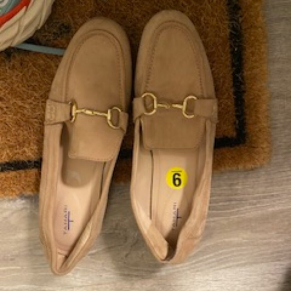 Tahari Women's Sude Loafers - Size 9
